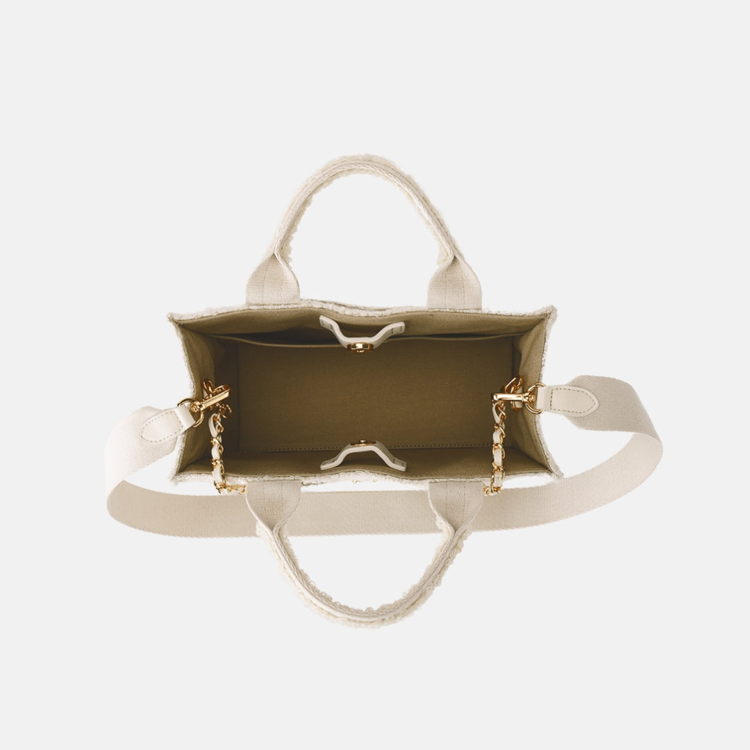Tweedy Bag_Cream