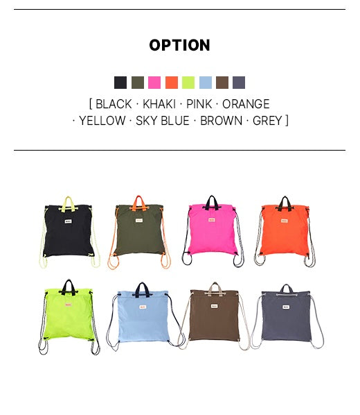 [Avécbag] Nylon String Bag