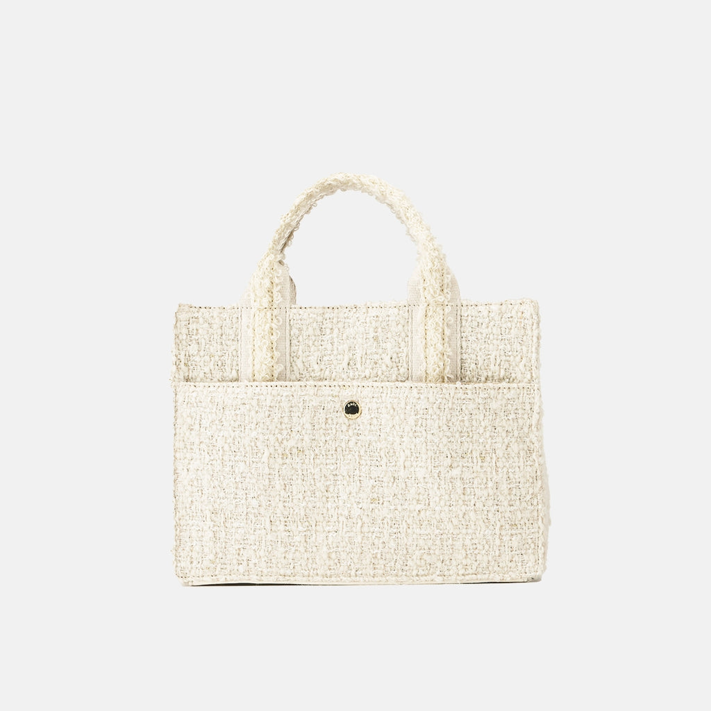 Tweedy Bag_Cream