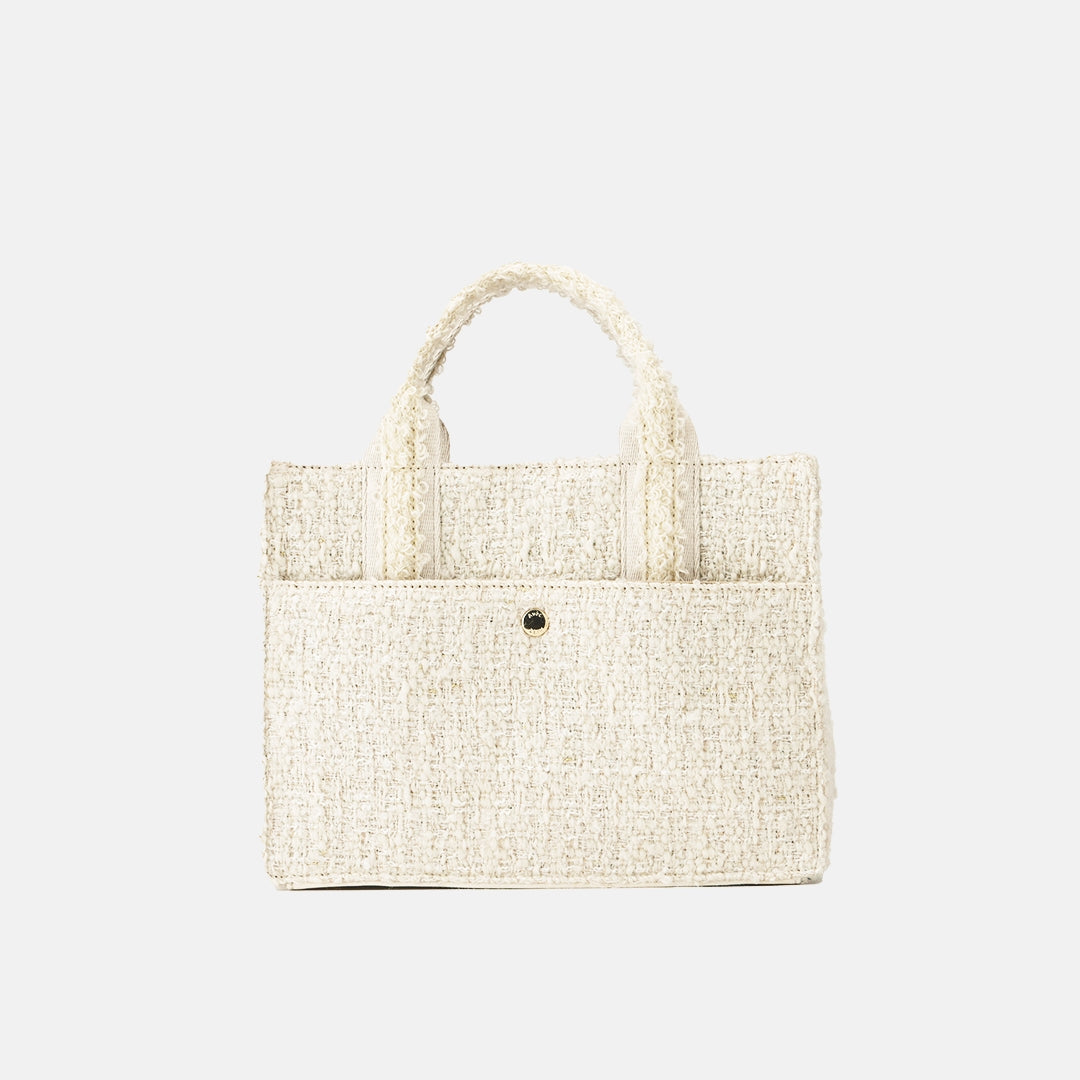 Tweedy Bag_Cream