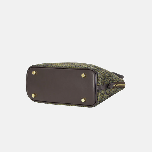 Half Moon Wool Check_Brown