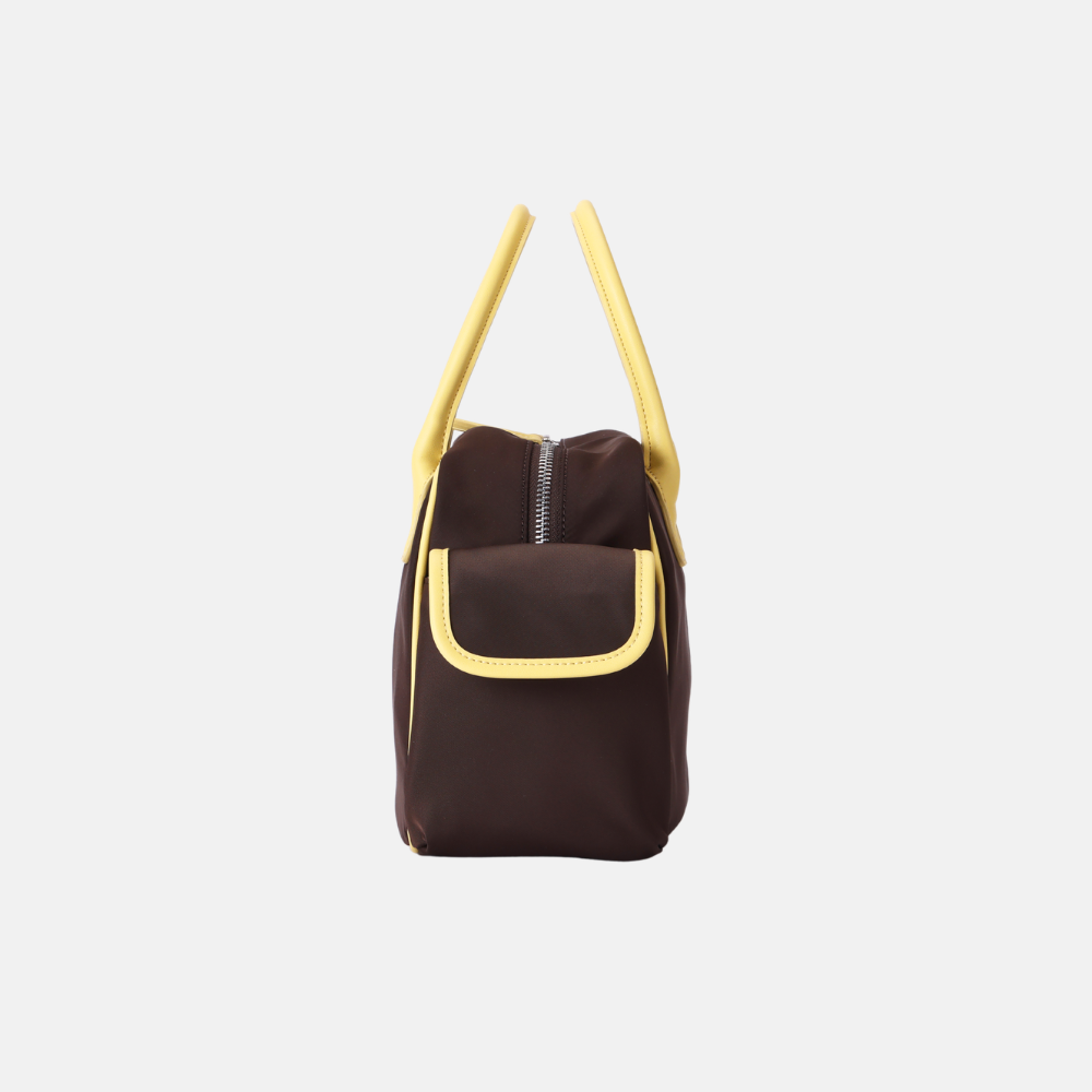 [Avécbag] Brooklyn Cargo Bag_Brown Yellow