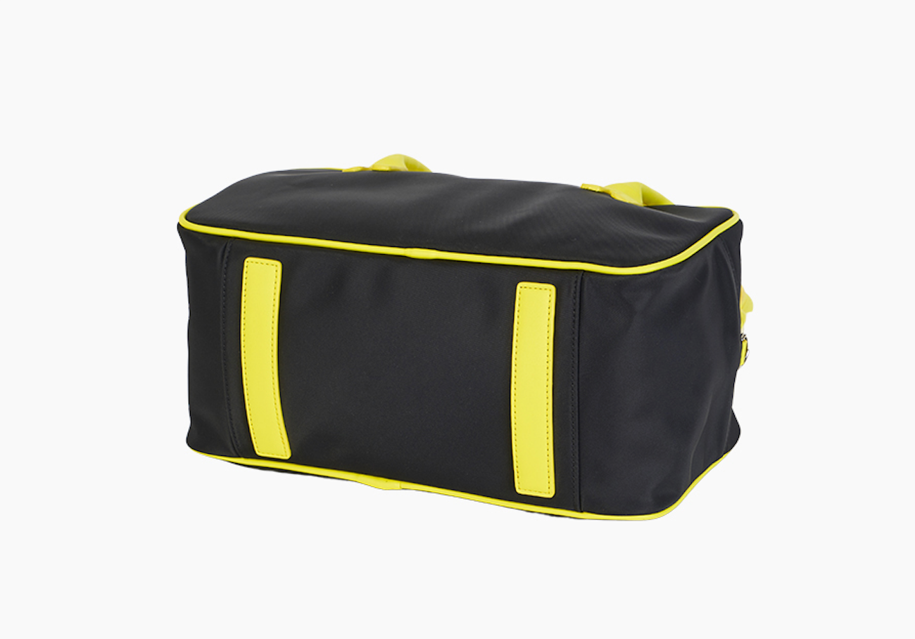 Brooklyn Bag + Rope Strap(Black Lemon)