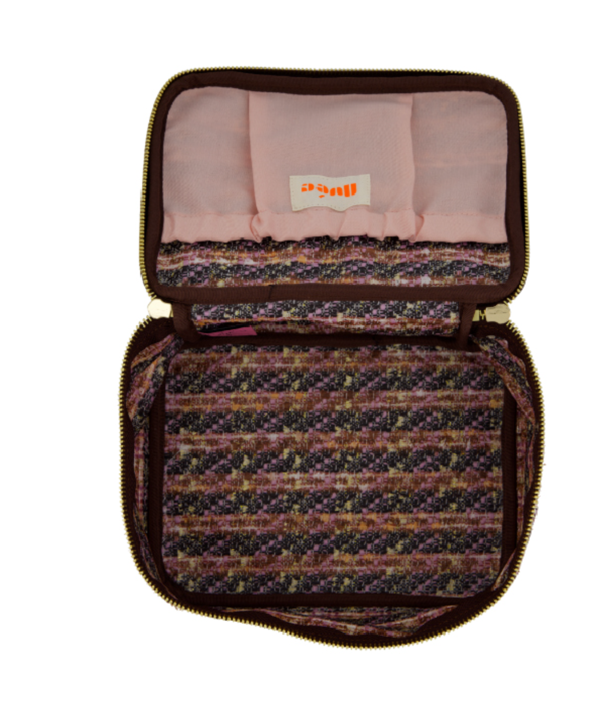 Tweed Carry∙Square Pouch Set