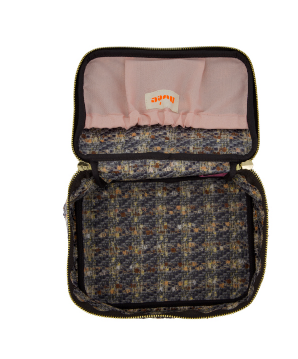 Tweed Carry∙Square Pouch Set