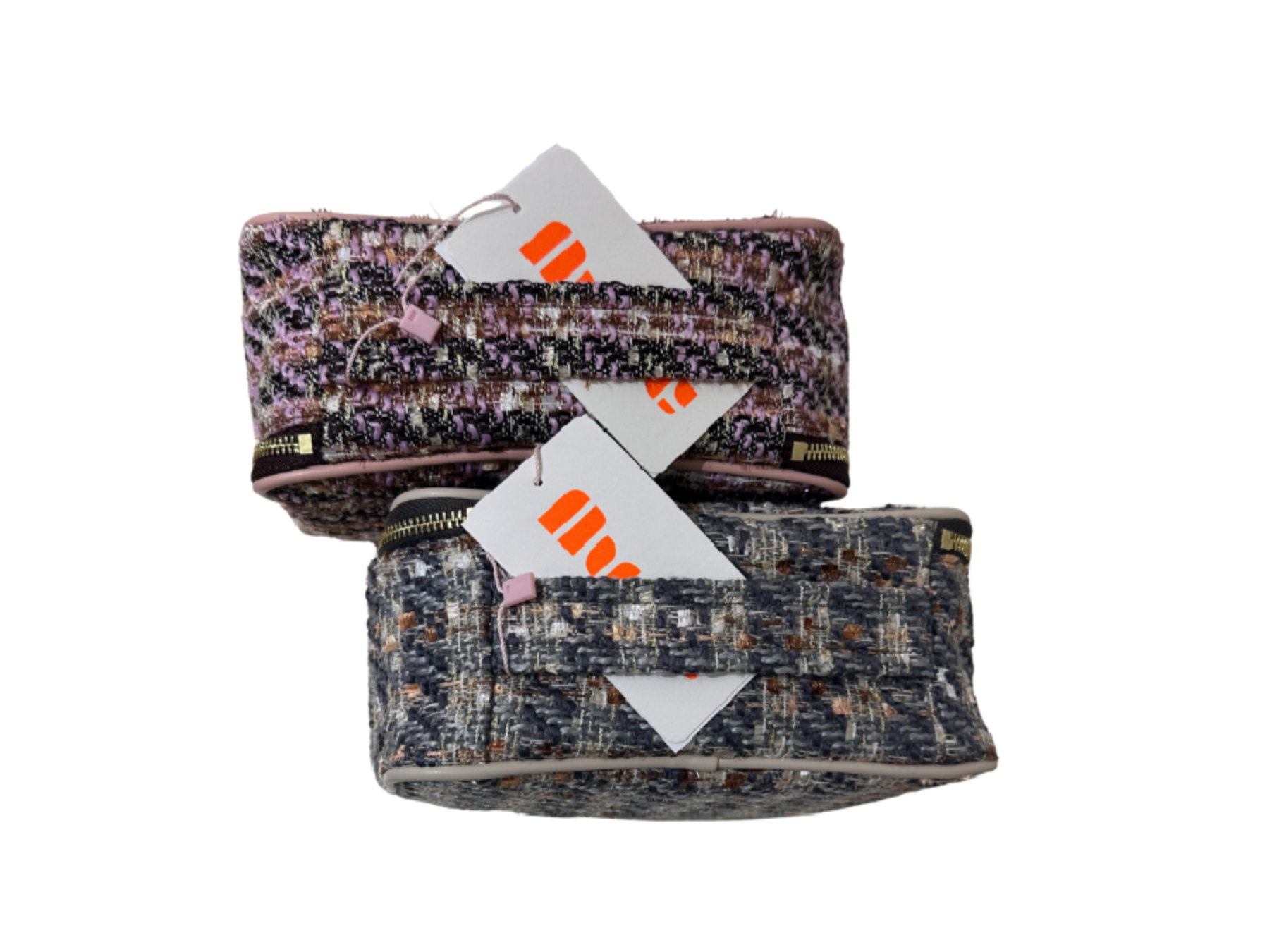 Tweed Carry∙Square Pouch Set