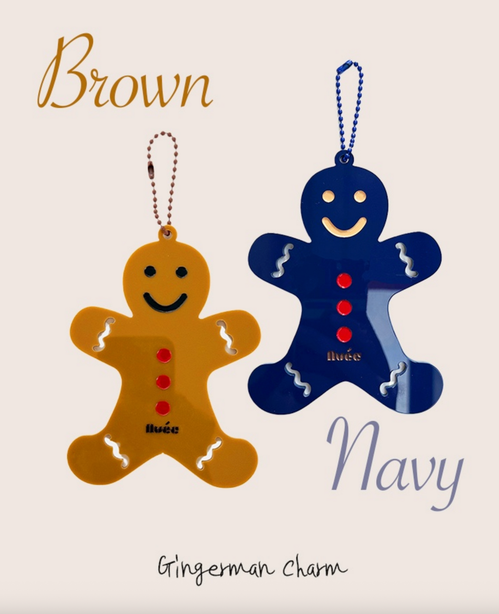[Avécbag] Gingerman Charm