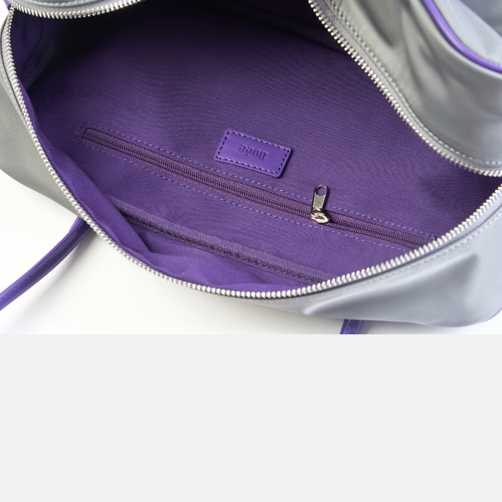 [Avécbag] Brooklyn Bag + Rope Strap(Grey Purple)