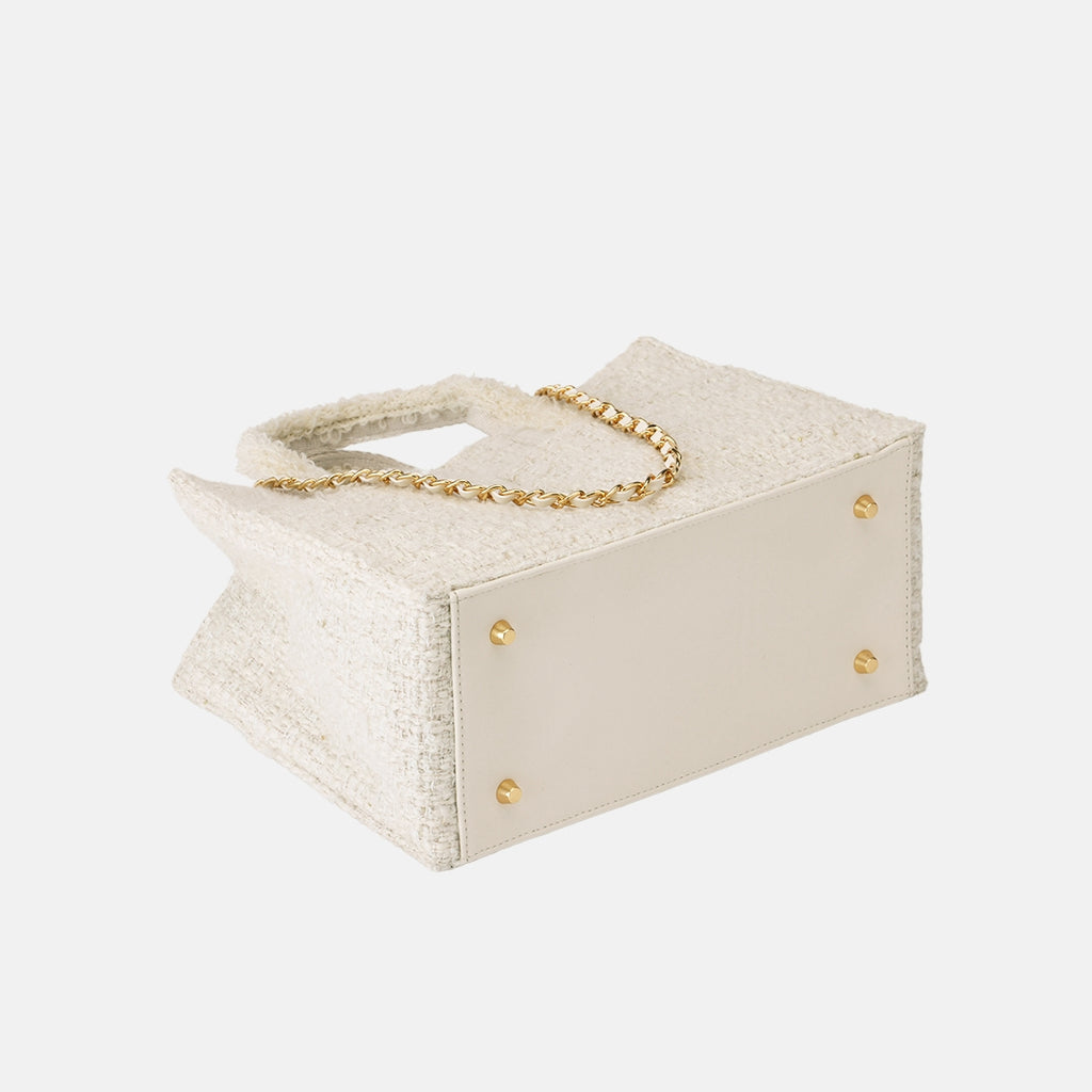 Tweedy Bag_Cream