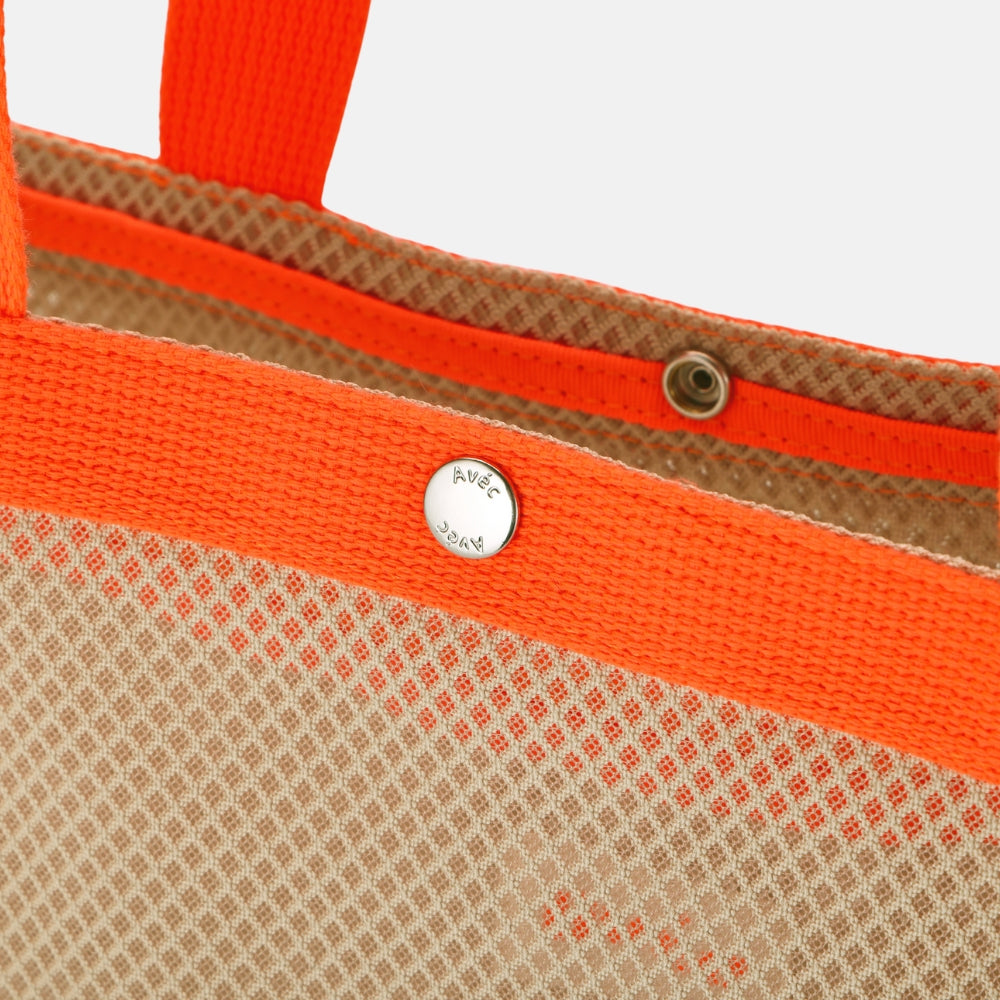 Mesh Shopper Bag_Beige