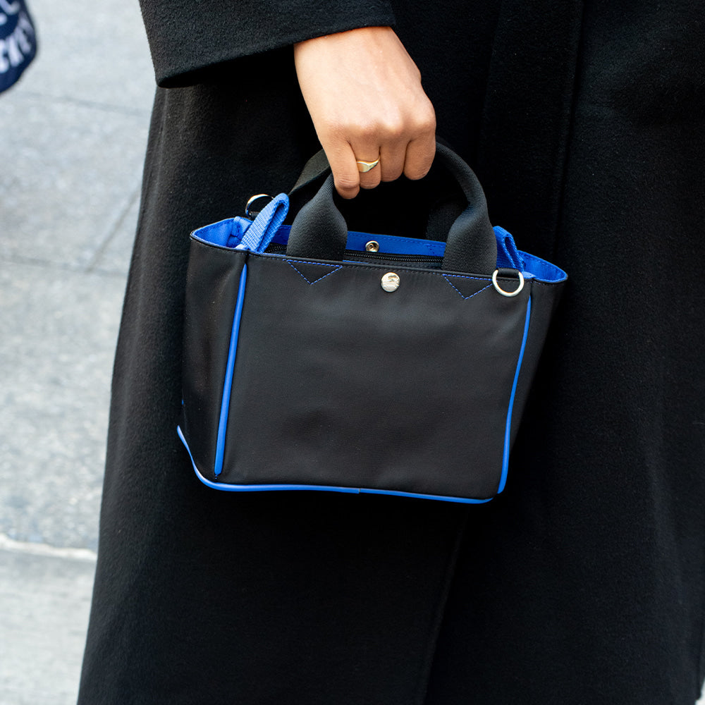 Nomad Bag Mini_Black Royal Blue