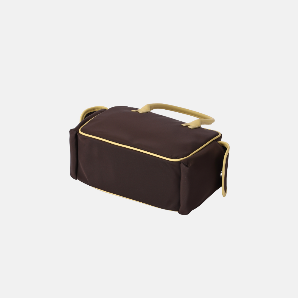 [Avécbag] Brooklyn Cargo Bag_Brown Yellow
