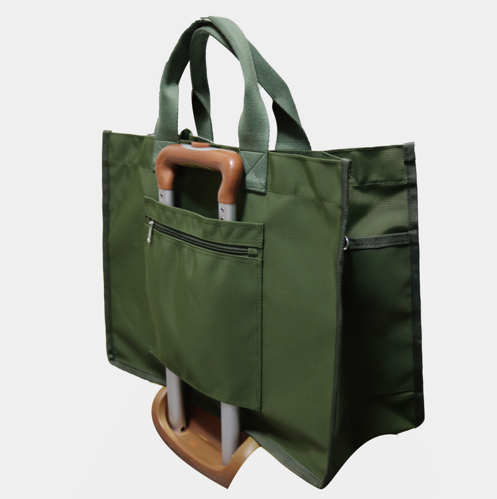 Voyage Bag_Khaki-Lemon