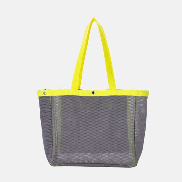 Mesh Shopper Bag_Grey