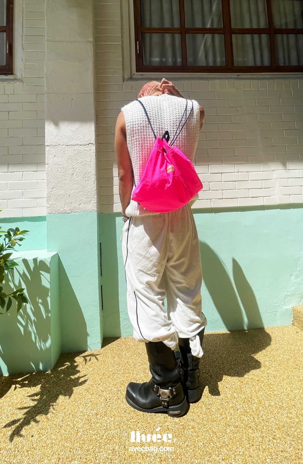 [Avécbag] Nylon String Bag