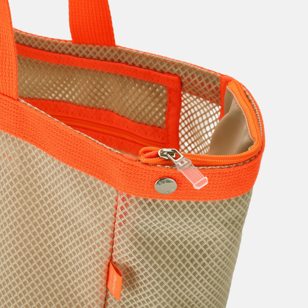 Mesh Shopper Bag_Beige