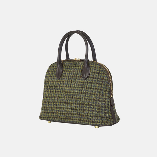 Half Moon Wool Check_Brown