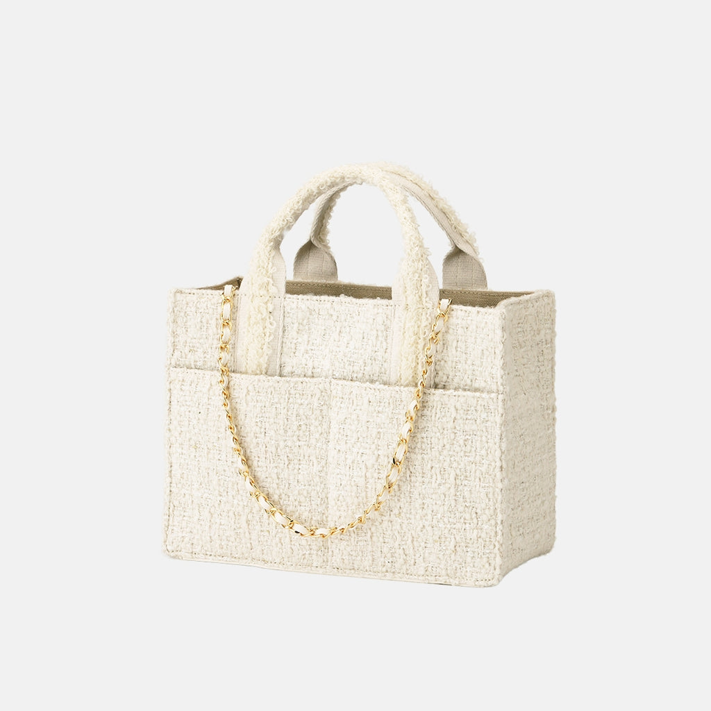 Tweedy Bag_Cream