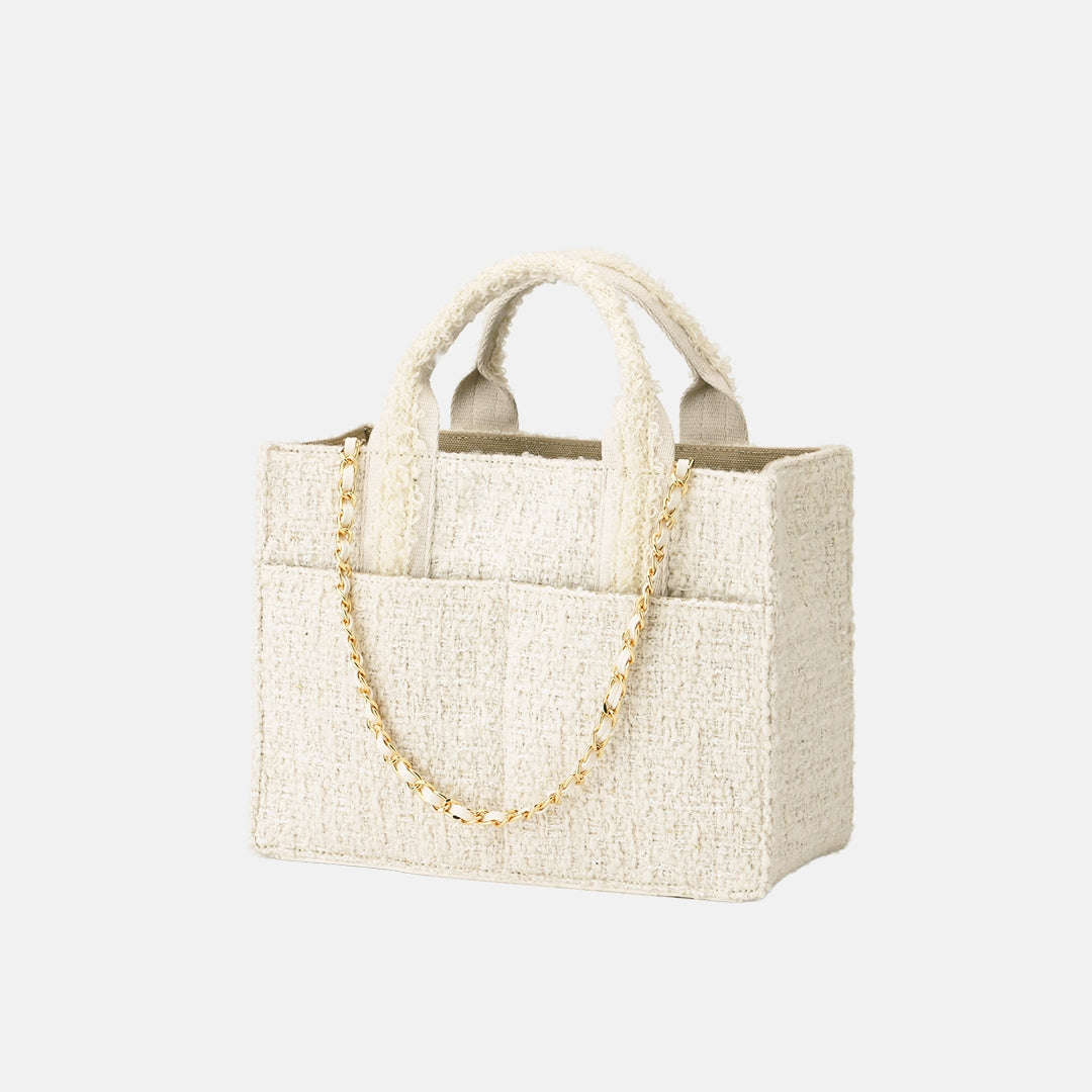 Tweedy Bag_Cream