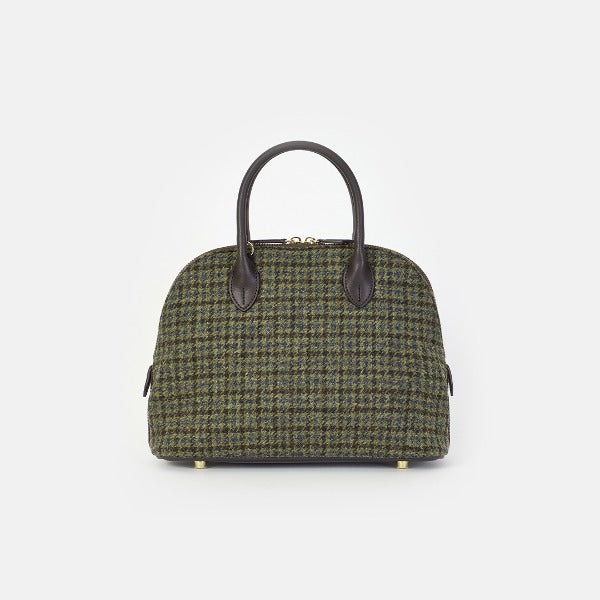 Half Moon Wool Check_Brown