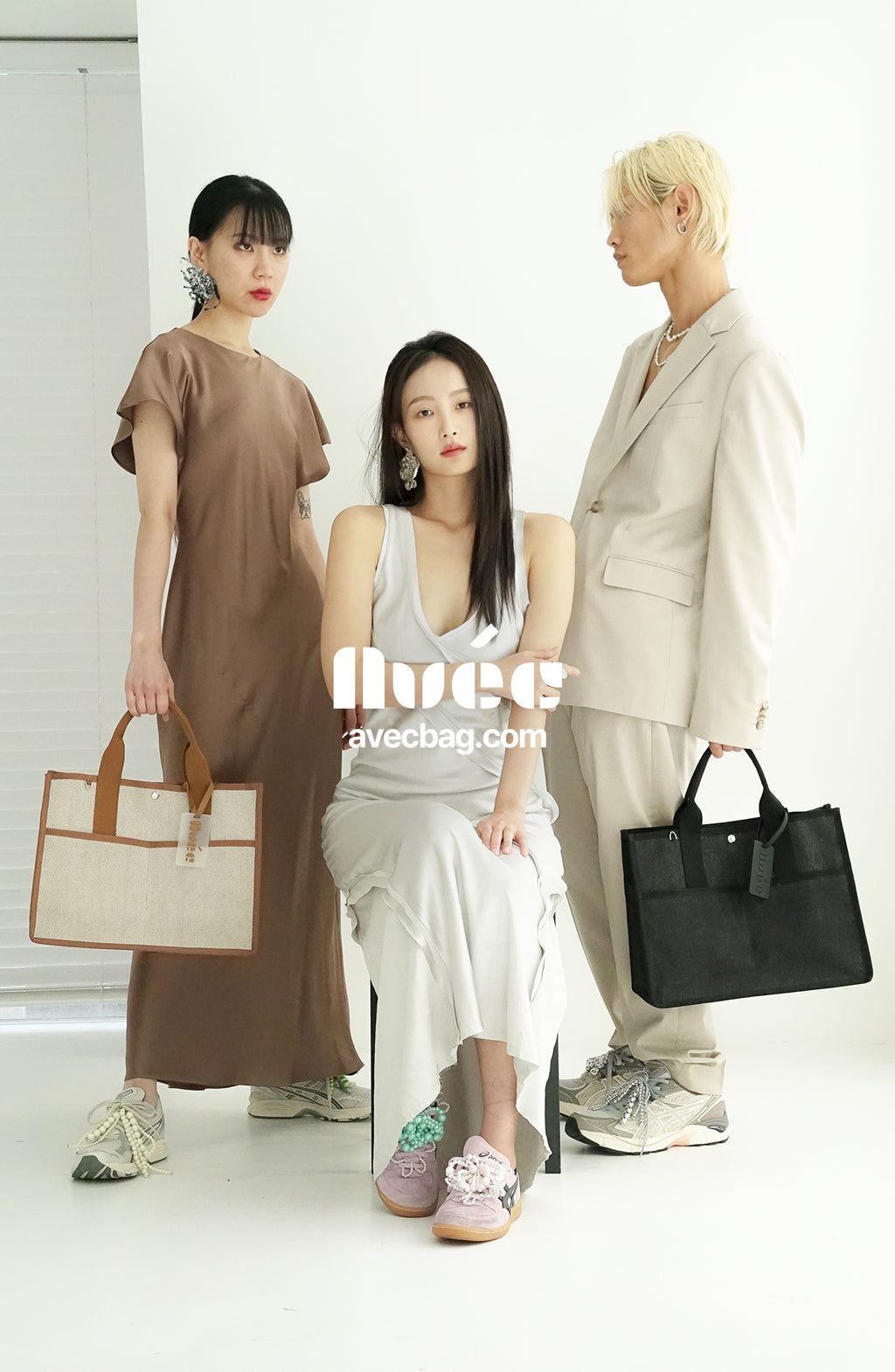 [Avécbag] Work Bag_Black Jean